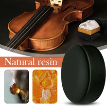 Load image into Gallery viewer, Viotti Dark Olive Rosin for Violin, Viola &amp; Cello | Soft &amp; Smooth Rosin Specially Made to Give You a Firmer Grip for Optimum Volume &amp; Clarity | Carefully Shipped in Our Padded Protective Case