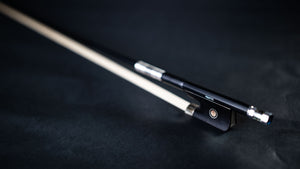 Viotti Carbon Fiber Cello Bow, Hand Crafted by Professional Bow Makers, Strong, Stiff & Well Balanced, Made with Mongolian Horse Hair, For Cellist of All Skill Levels(Pearl)