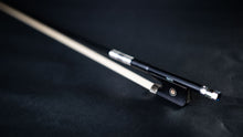 Load image into Gallery viewer, Viotti Carbon Fiber Cello Bow, Hand Crafted by Professional Bow Makers, Strong, Stiff &amp; Well Balanced, Made with Mongolian Horse Hair, For Cellist of All Skill Levels(Fleur de lis))