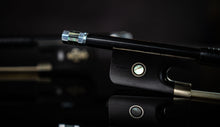 Load image into Gallery viewer, Viotti Carbon Fiber Viola Bow, Hand Crafted by Professional Bow Makers, Strong, Stiff &amp; Well Balanced, Made with Mongolian Horse Hair, For Violist of All Skill Levels (Pearl)